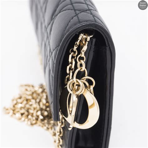 wallet on chain dior|wallet with chain for women.